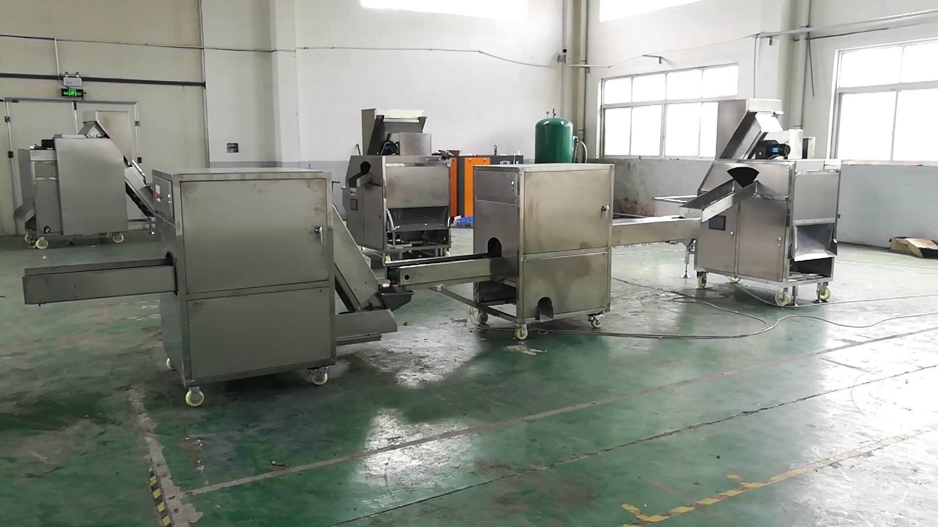 Onion processing line onion peeler&onion cutter&onion slicer