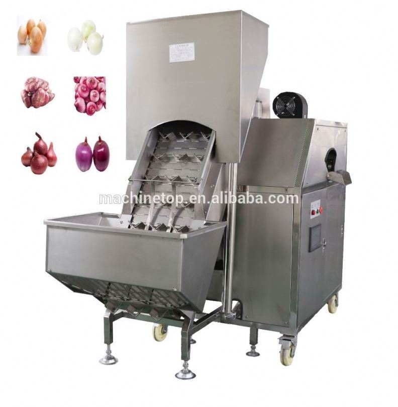 One belt onion peeling machine price onion peeler