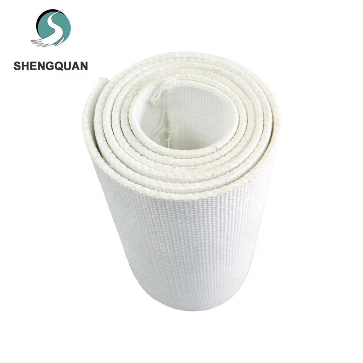 canvas air slide aeration fabric conveyor belt for cement plant tianjin shengquan