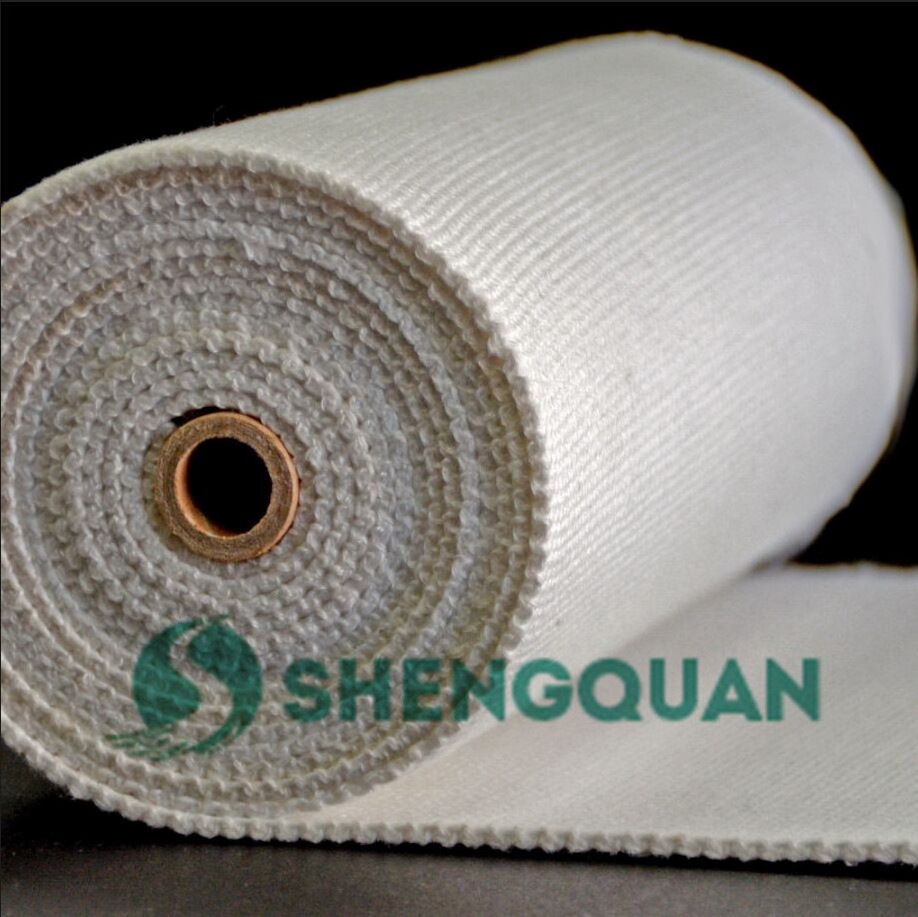 Airslide fabric conveyor belt gasification canvas