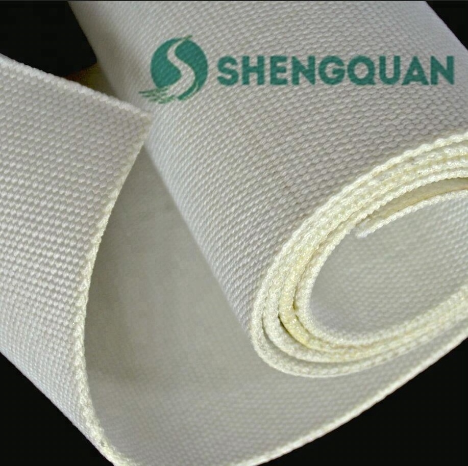 Cement industry 100% polyester homogenization silo airslide fabric canvas