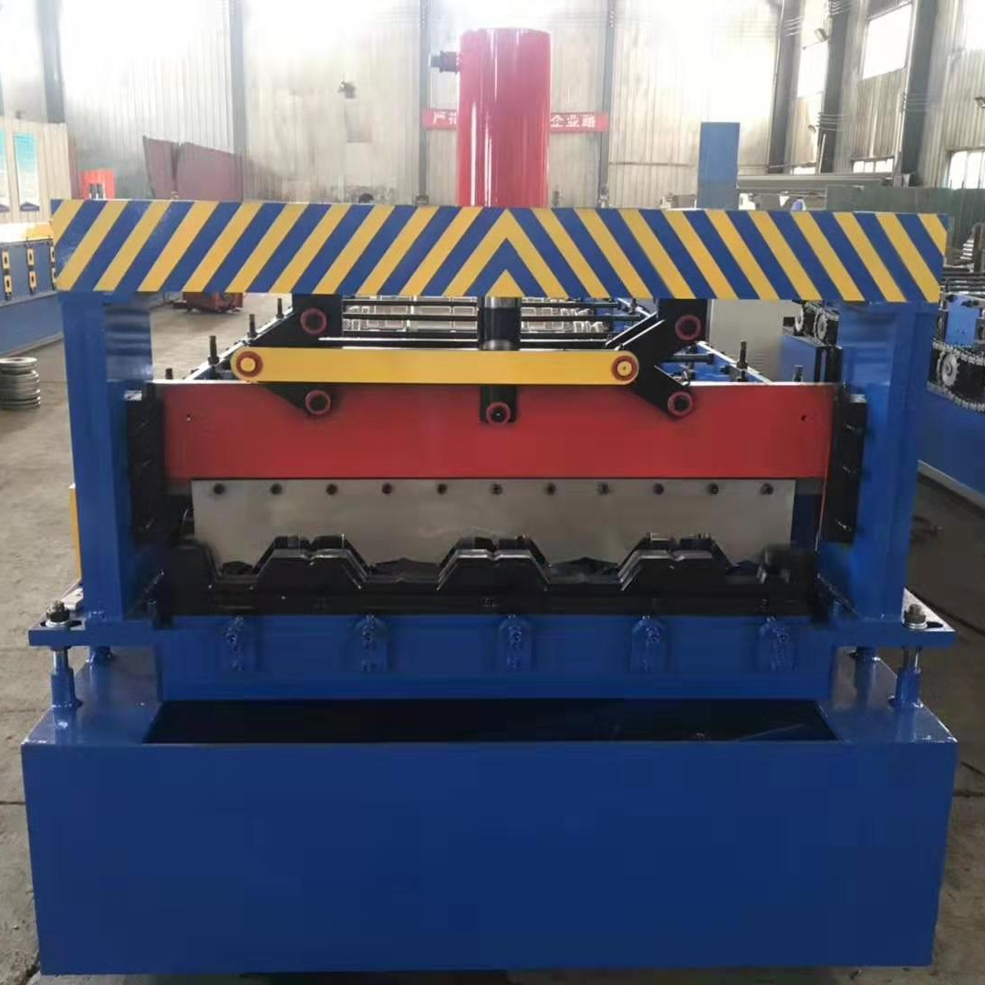 Hot Sale Automatic Metal Floor Deck Tile Sheet Iron Plates Roll Forming Machine Manufacturer