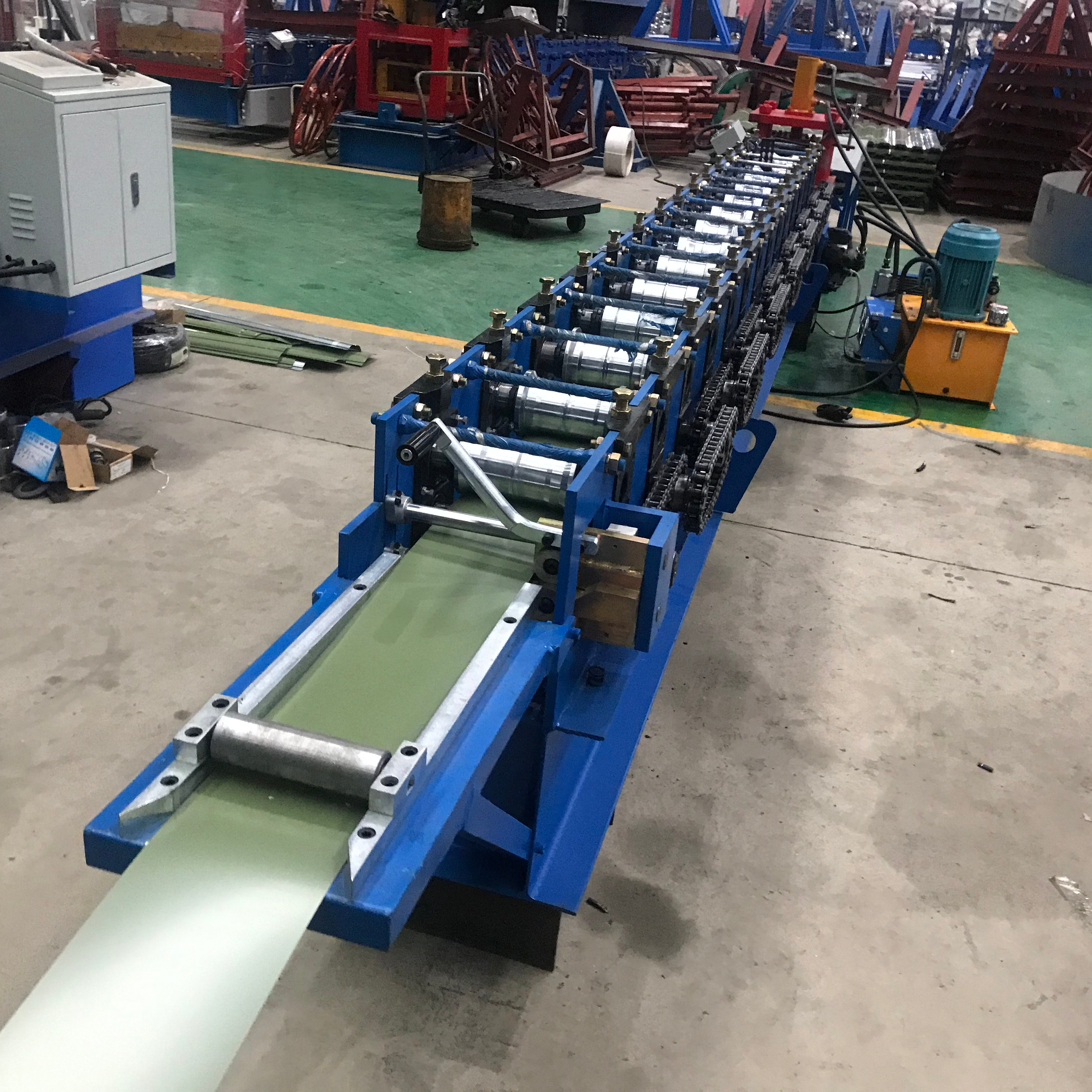 Hot Selling Good Price Steel Profile Palisade Fence Panel Cold Press Roll Forming Machine