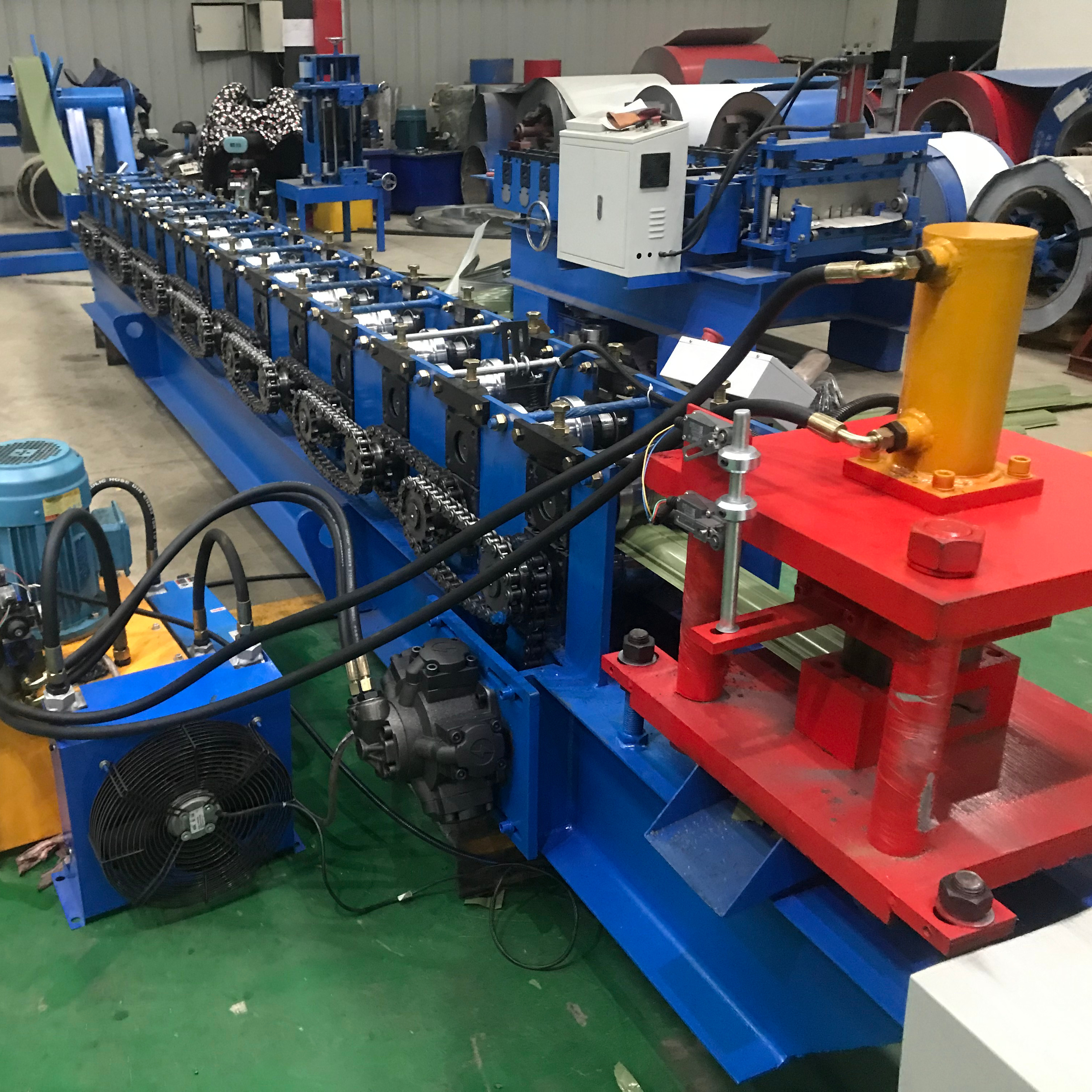 Hot Selling Good Price Steel Profile Palisade Fence Panel Cold Press Roll Forming Machine