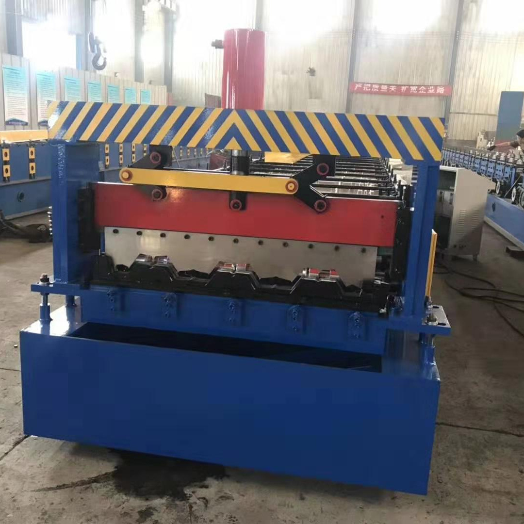 Hot Sale Automatic Metal Floor Deck Tile Sheet Iron Plates Roll Forming Machine Manufacturer