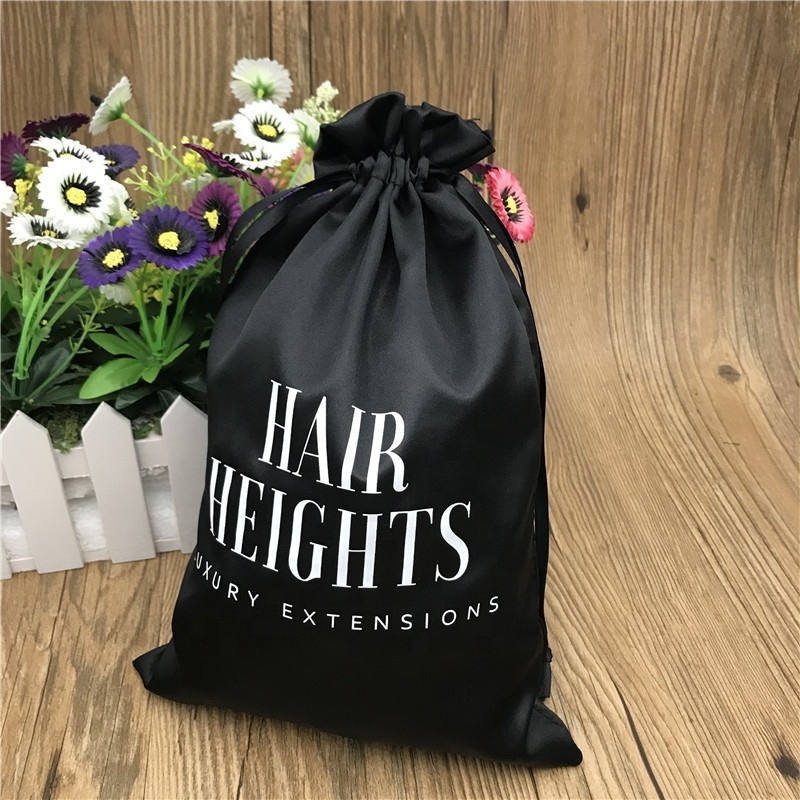 Gold Satin Wig Braids Packaging Bags, Underwear/Socks Storage Bag ...