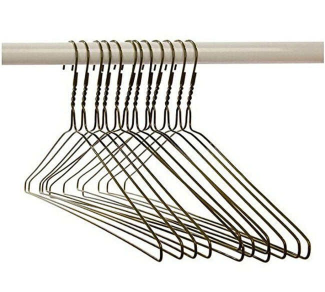 Laundry Hangers In Bulk Gold Metal Wire Hanger Laundry Wire Clothes Hanger