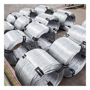 Low Carbon Steel Galvanized Steel Iron Wire 2.2mm Hot Dipped Galvanized Wire Price for Construction