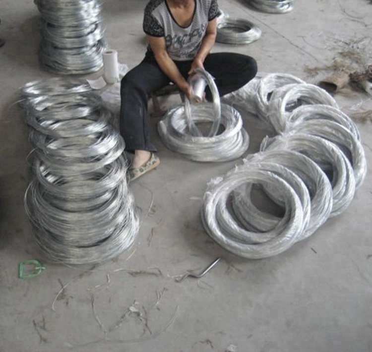 Factory Hot Sale Galvanized Steel Wire 12/ 16/ 18 Gauge Electro Galvanized Wire in Farm