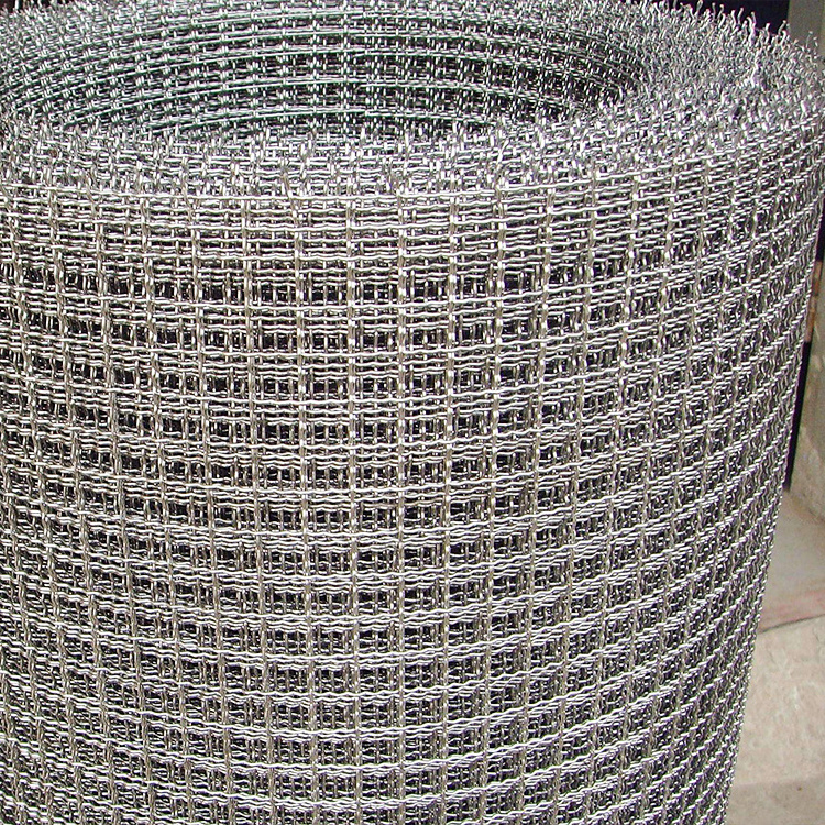 Wholesale Galvanized Plain Woven Wire Mesh 2 4 6 8 Mesh Stainless Steel Square Wire Mesh for Filter