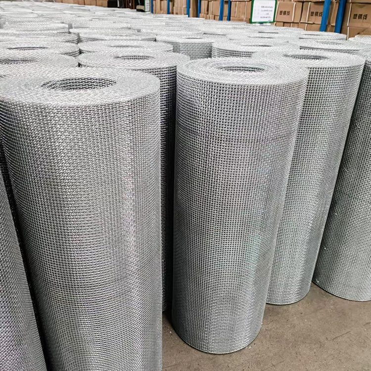 Wholesale Galvanized Plain Woven Wire Mesh 2 4 6 8 Mesh Stainless Steel Square Wire Mesh for Filter