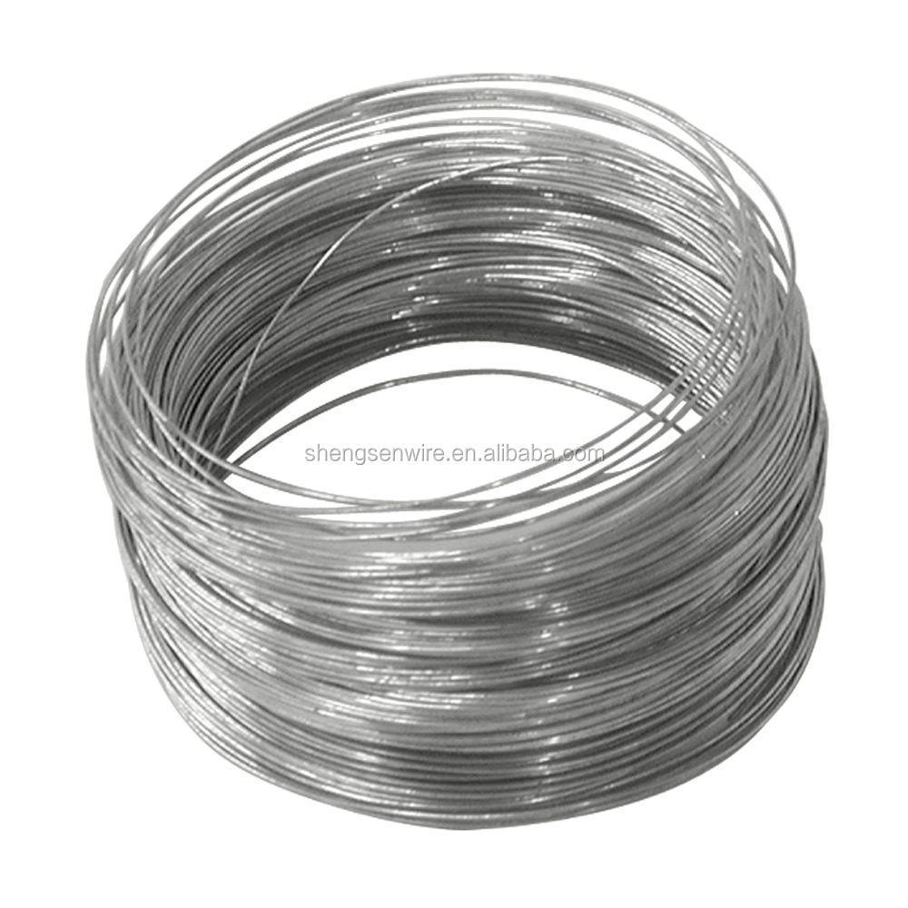 4-32# gauge iron steel GI electro galvanized wire