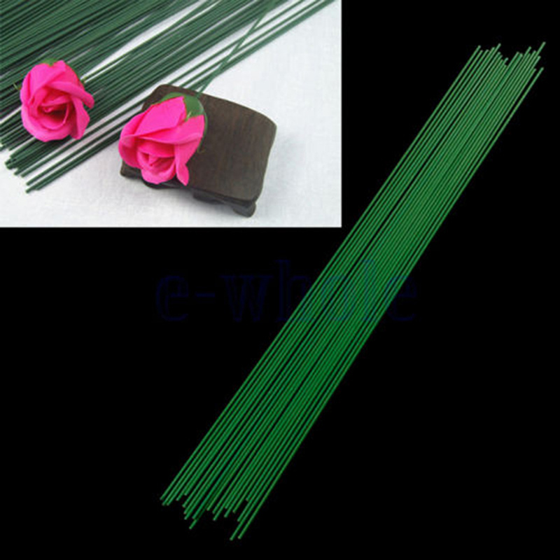 22 gauge garden decoration gardening metal flower wire green craft wire Christmas Tree floral wire