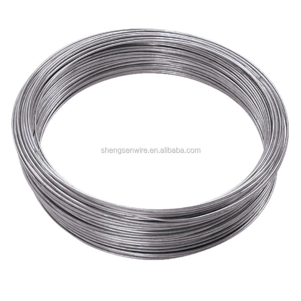 4-32# gauge iron steel GI electro galvanized wire