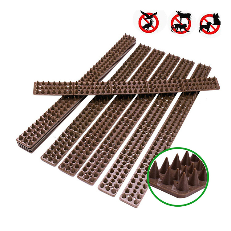 High Security Fence Anti Climb Wall Spikes Plastic Coated Razor Spike Stainless Steel Single Razor Galvanized Wall Spikes