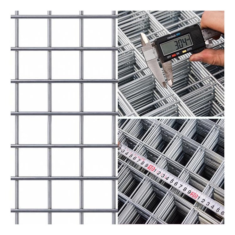 Shengsen factory 2x2 galvanized cattle welded wire mesh panel high quality 8ftx4ft welded wire mesh panel fence for sale