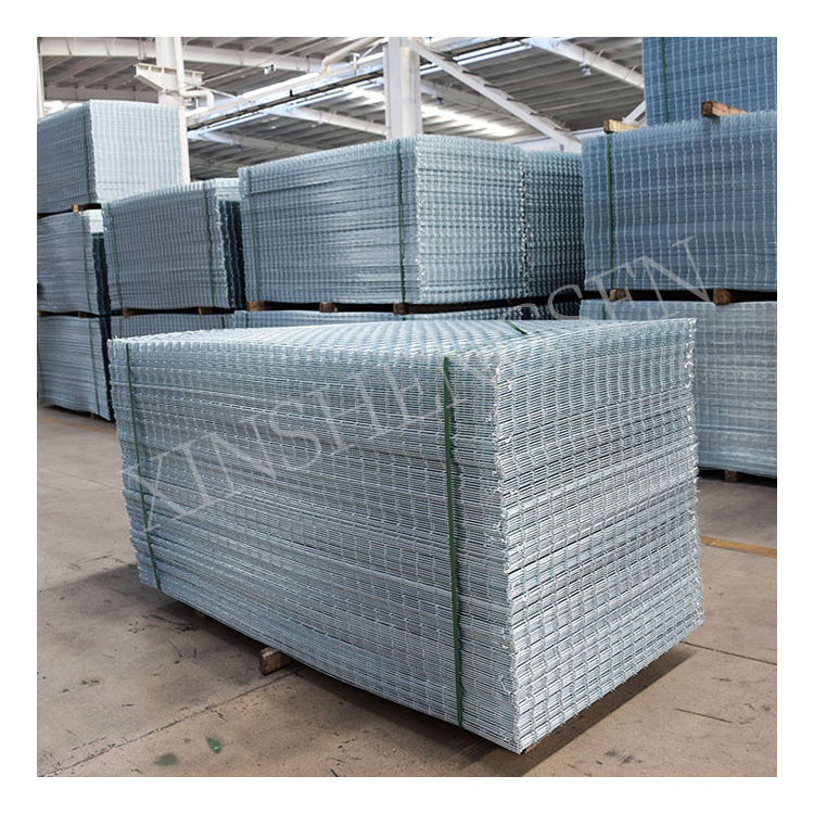 Shengsen factory 2x2 galvanized cattle welded wire mesh panel high quality 8ftx4ft welded wire mesh panel fence for sale