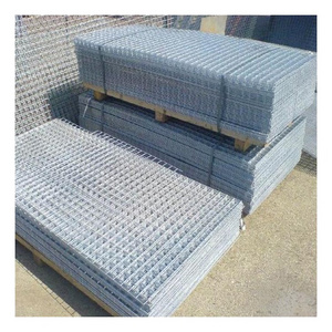 Shengsen factory 2x2 galvanized cattle welded wire mesh panel high quality 8ftx4ft welded wire mesh panel fence for sale