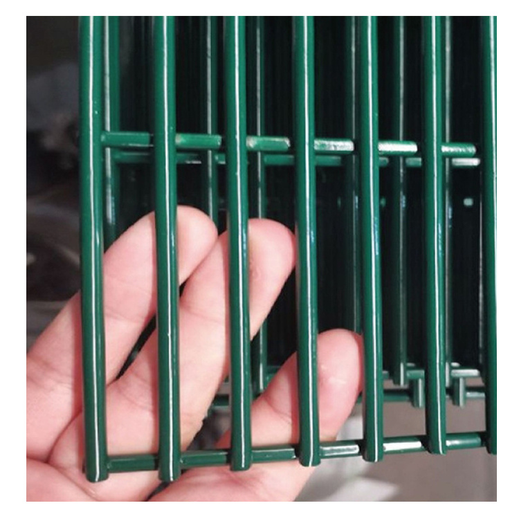 1.8m*2.4m Galvanized PVC Coated Clearview Anti Climb Fence 358 Fence High Security Fence