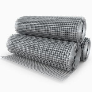 Hot dipped galvanized welded iron wire mesh 1''x 1'' 1''x1/2'' after welded wire mesh fence roll for bird cage