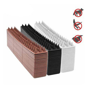 High Security Fence Anti Climb Wall Spikes Plastic Coated Razor Spike Stainless Steel Single Razor Galvanized Wall Spikes