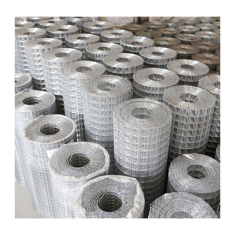 1/2 1x1 Electro Galvanized Welded Wire Mesh malla electrosoldada High Quality Best Price Galvanized Welded Wire Mesh