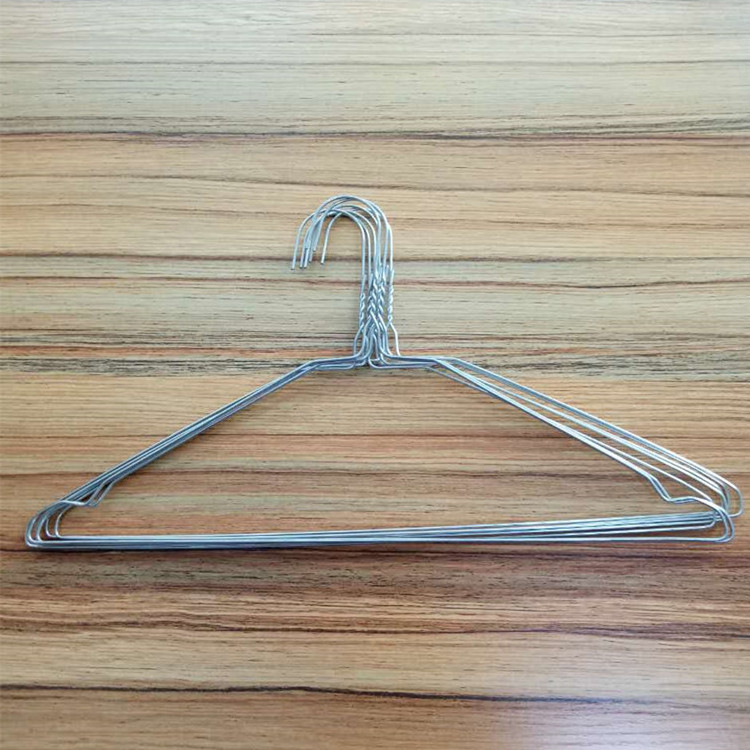 Customized Laundry Supported Clothes Hanger Heavy Wire 16Inch Electro Galvanized Clothes Hanger Wire