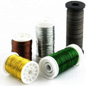 Loop Tie Binding Coated Color Wire for Flowers  Wholesale Craft Wire colored Florist Wire