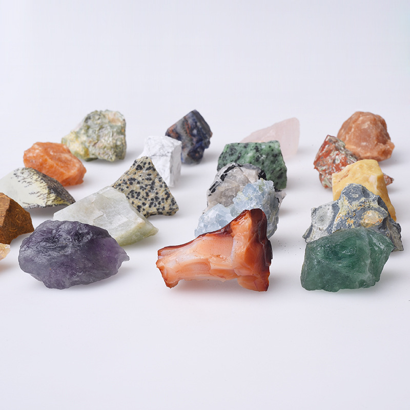 spiritual products natural stone rough natural gemstones crystal raw stones for Home decoration