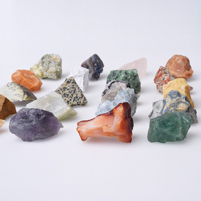 semi-precious stone crafts rough stone natural raw crystals healing stones raw crystals for Home decoration