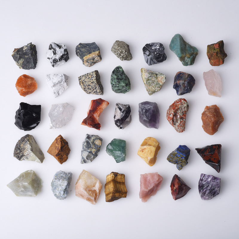 spiritual products natural stone rough natural gemstones crystal raw stones for Home decoration