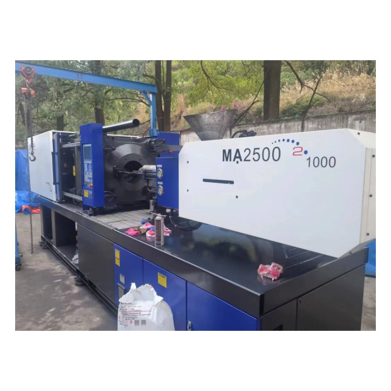 250 Ton Haitian Used Plastic Injection Machinery MA2500 Servo Motor Injection Molding Machine for Making Plastic Baskets