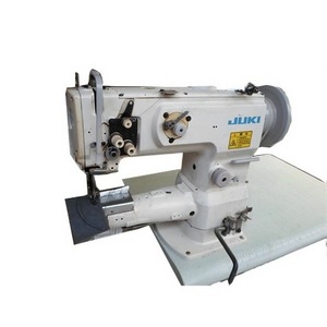 Original used jukis LS-1341 heavy duty cylinder arm industrial lockstitch leather bag sewing machine for Thick material