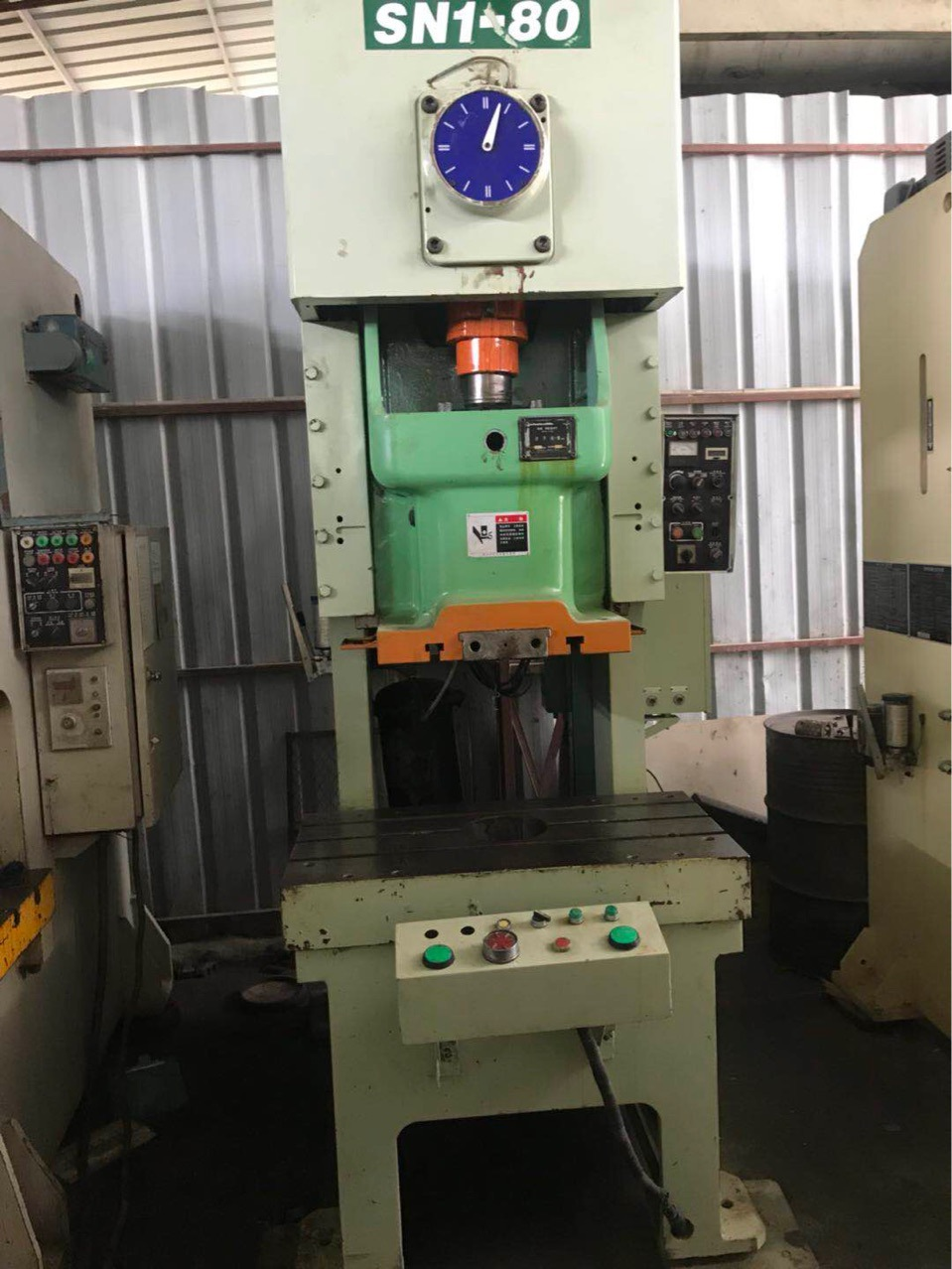 High Quality Second Hand SEYI SN1-80 Frame Crankshaft Mechanical Sheet Punching Press Machine With Good Price For Sale