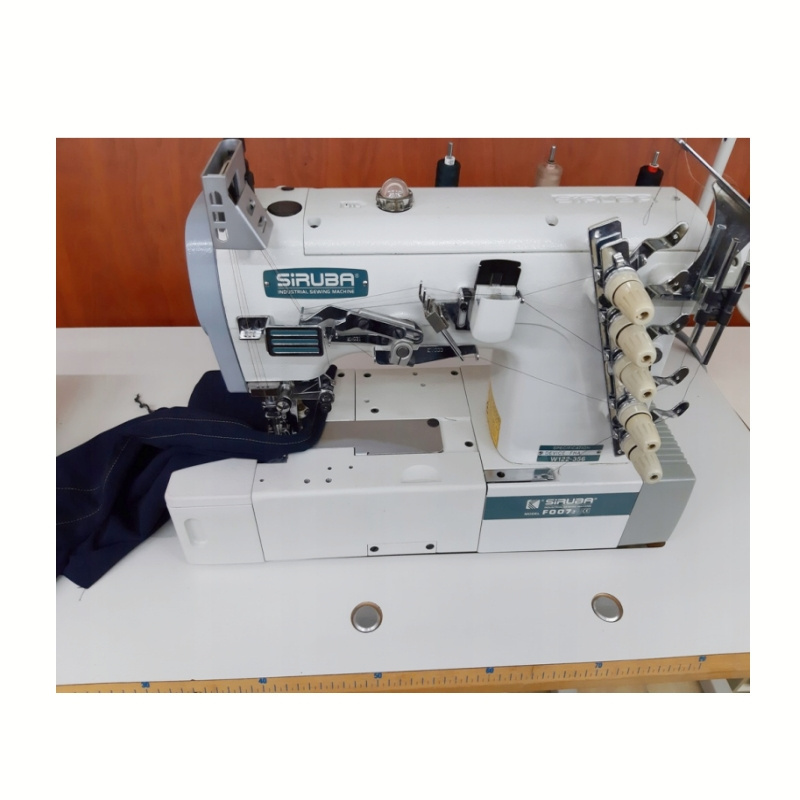 Super High Speed Used Chinese Siruba F007 Flatbed Interlock Sewing Machine for Underwear and Sportswear