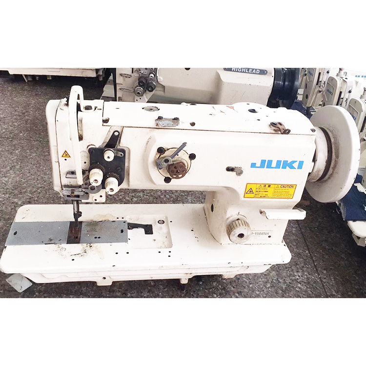 Good quality  high speed new  original jukis 1508 industrial lockstitch flat bed sewing machine  with Vertical-axis Large Hook