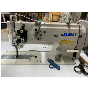 Cheap Used Japan Brand Jukis 1508 NH 1-needle Unison-feed Industrial Lockstitch Sewing Machine for Extra-heavy Weight Materials