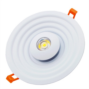 Hot Sale 3 in 1 downlight 6 inch 15W round white COB SMD Hotel ceiling spot light recessed ceiling down lights