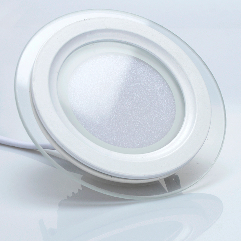 recessed plastic round flat slim thin smd 6W 9W 12W 18W 24W ceiling led panel light downlight