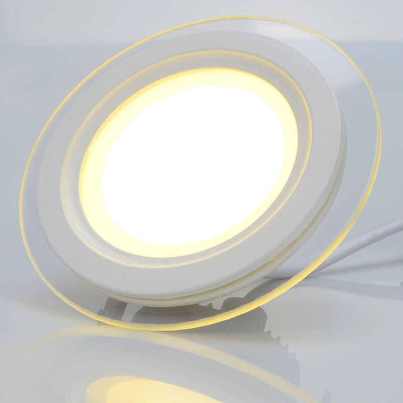 recessed plastic round flat slim thin smd 6W 9W 12W 18W 24W ceiling led panel light downlight