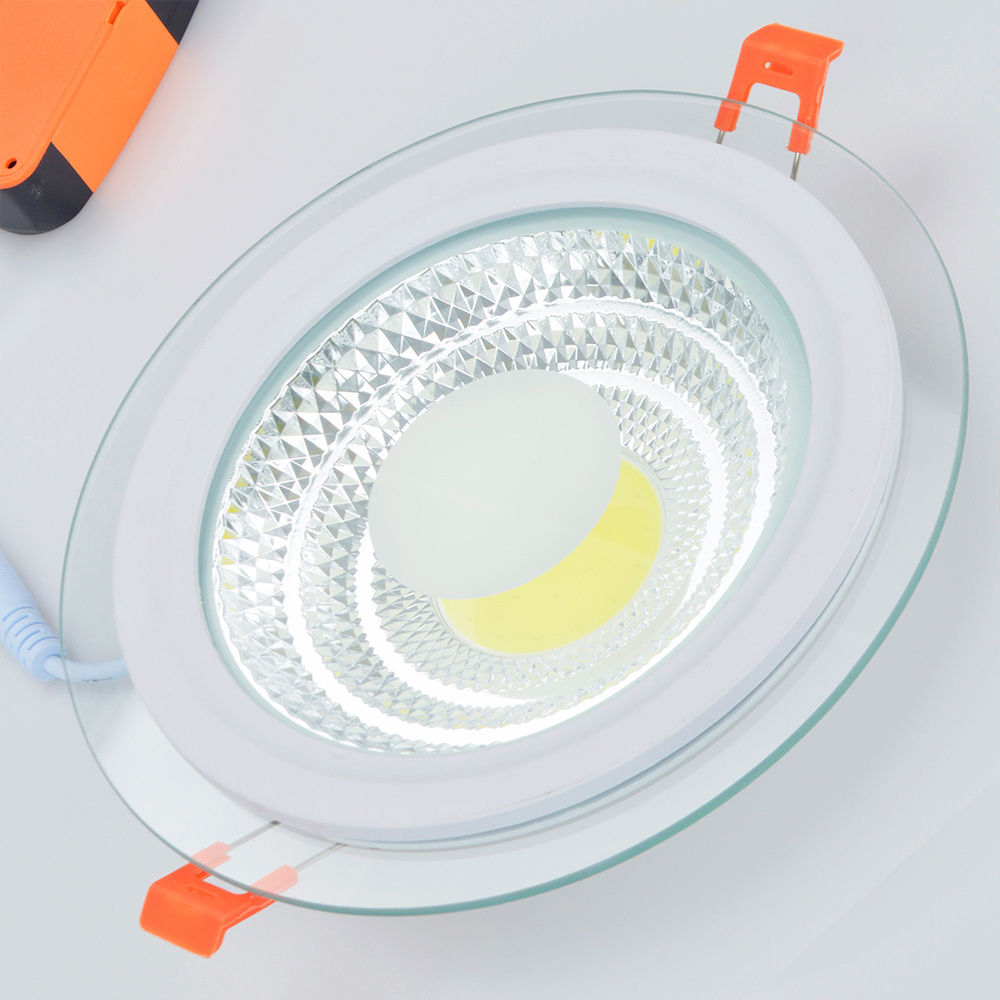 2023 indoor lighting  New Product Thin Ultra Slim Ceiling Panel downlight 5w7w10w15w 25w RecessedRound Led Panel Light