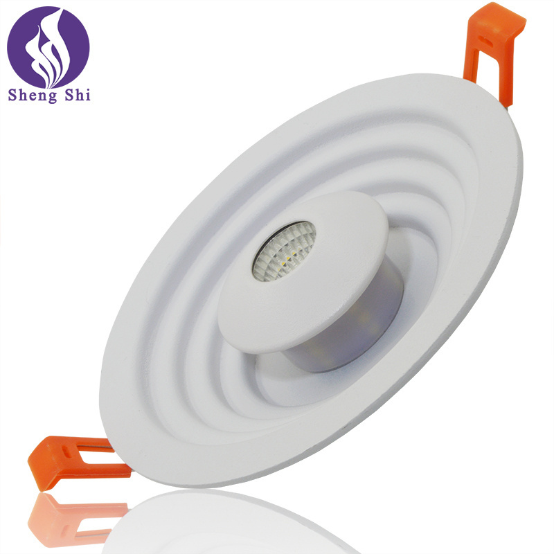 best led ceiling lights 2021 15W 6 inch round white COB SMD Hotel Shopping malls ceiling spot light recessed ceiling panel light