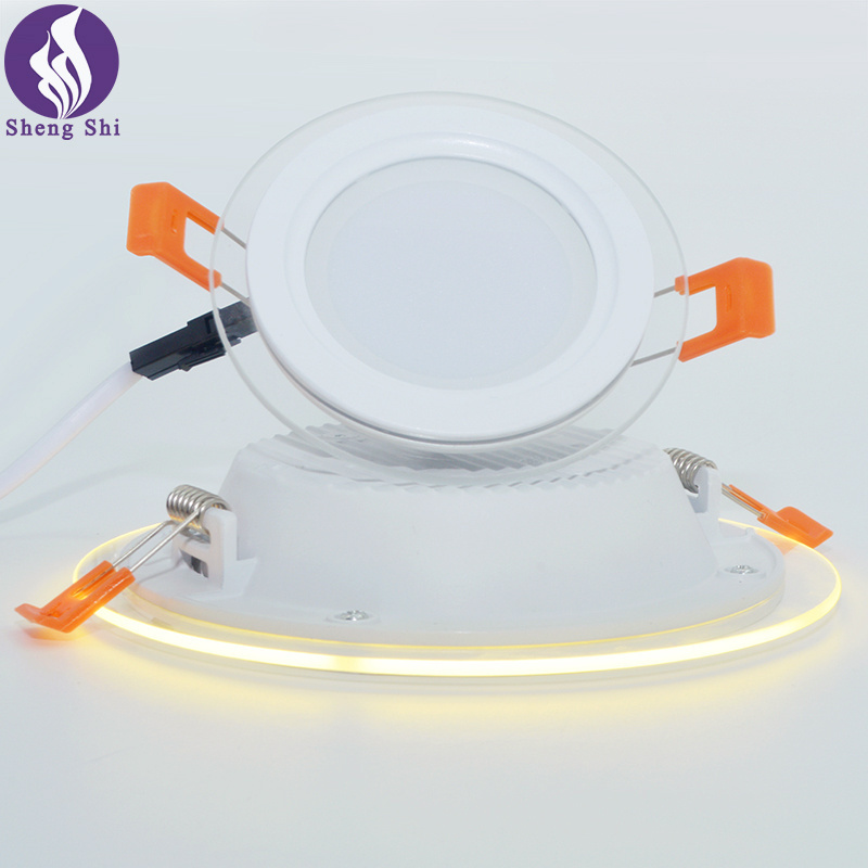 High quality led downlight 6.5 inch 36W round white SMD Hotel  ceiling spot light recessed ceiling shengshi smart downlight