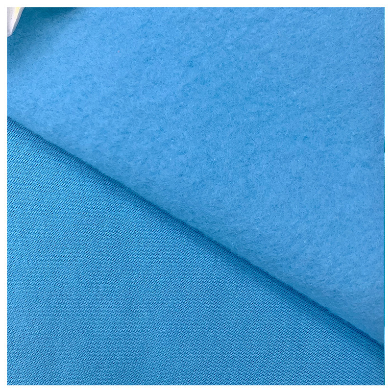 Popular washable 100% quality TC 65% polyester 35% cotton fleece fabric for hoodies clothing