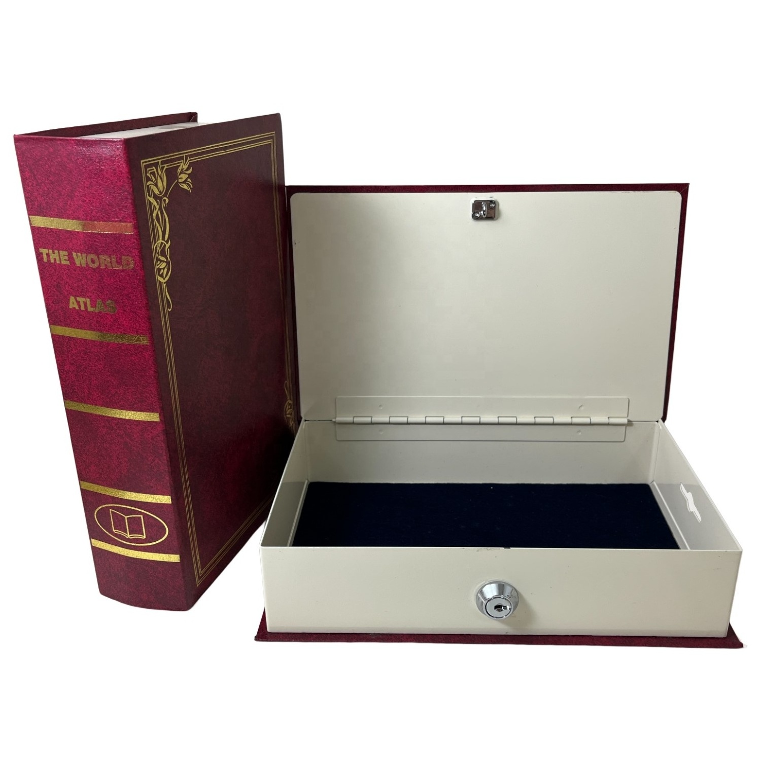 Diversion Book Safe Storage Box, Secret Safe Can with Security Key