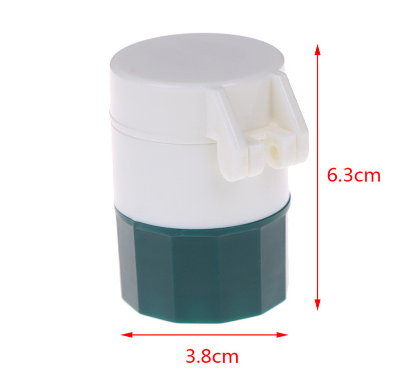 4 in 1 Portable 4 Layer Powder Tablet Grinder Powder Pill Cutter Medicine Splitter Box Storage Crusher High Quality