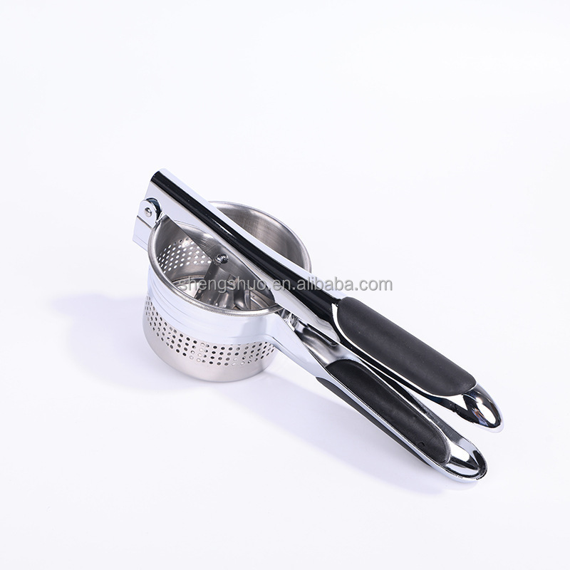 Hot Sale Premium Hot Potato Ricer And Masher Fruit And Vegetable Tools Ricer Stainless Steel Potato Masher