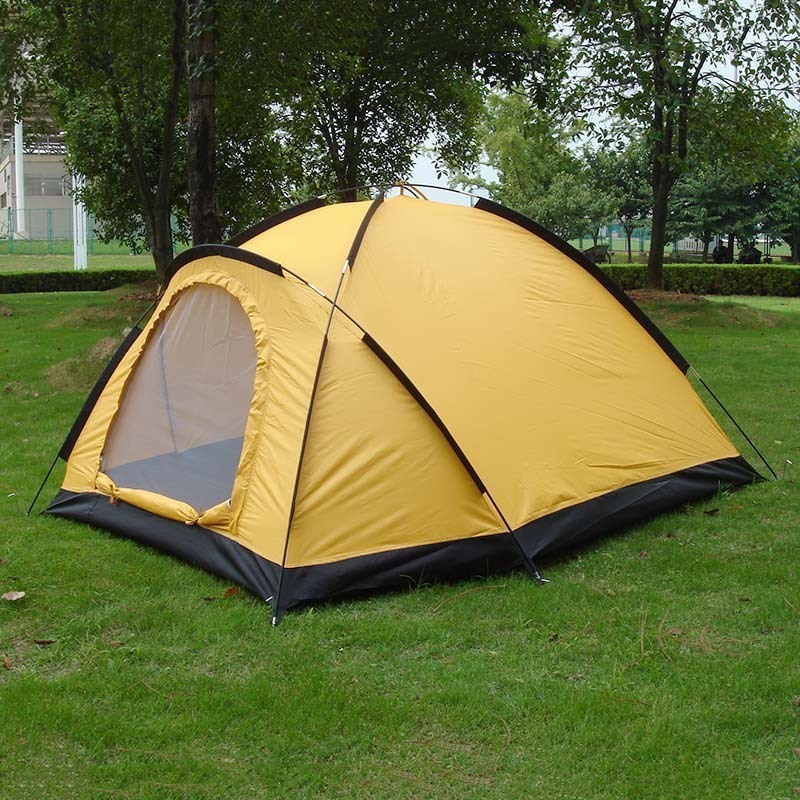 Fiberglass pole outdoor tent for couples camping Tours