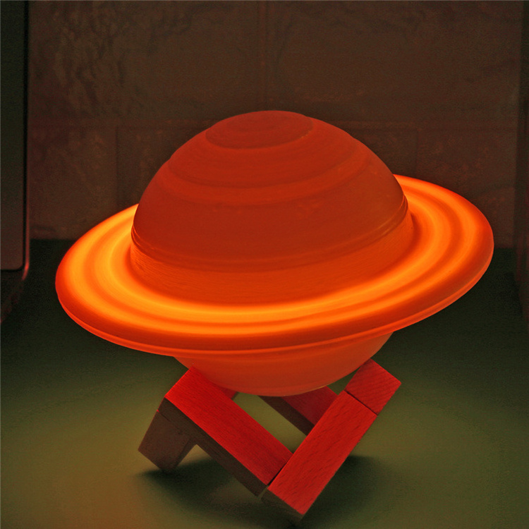 Innovative Desk Magnetic Levitating Table Lamp Floating LED Jupiter Mars Saturn Moon Reading Light