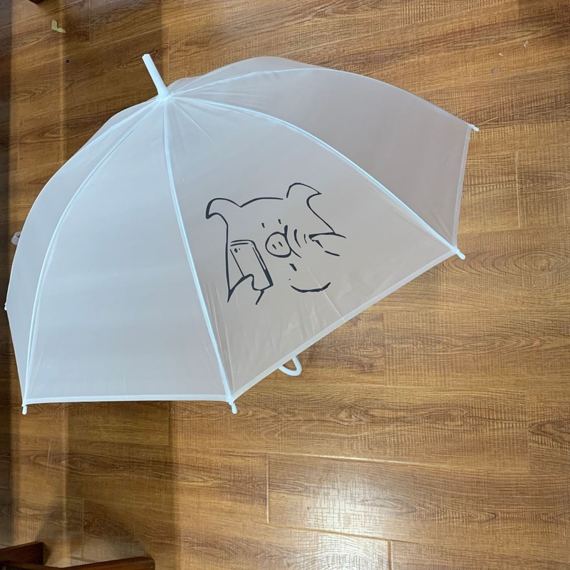 Cute Car Rabbit Clear Umbrella Transparent Automatic Manual Rain Umbrella Windproof Folding Outdoor Portable Umbrellas